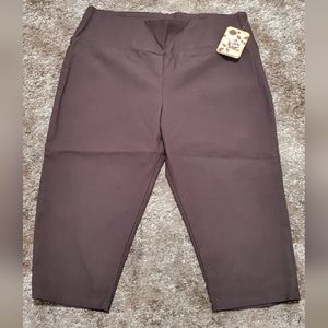 Brown Capri Pants